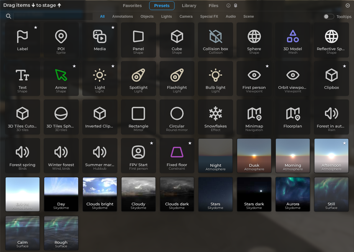 Asset Browser – Presets (LCC)